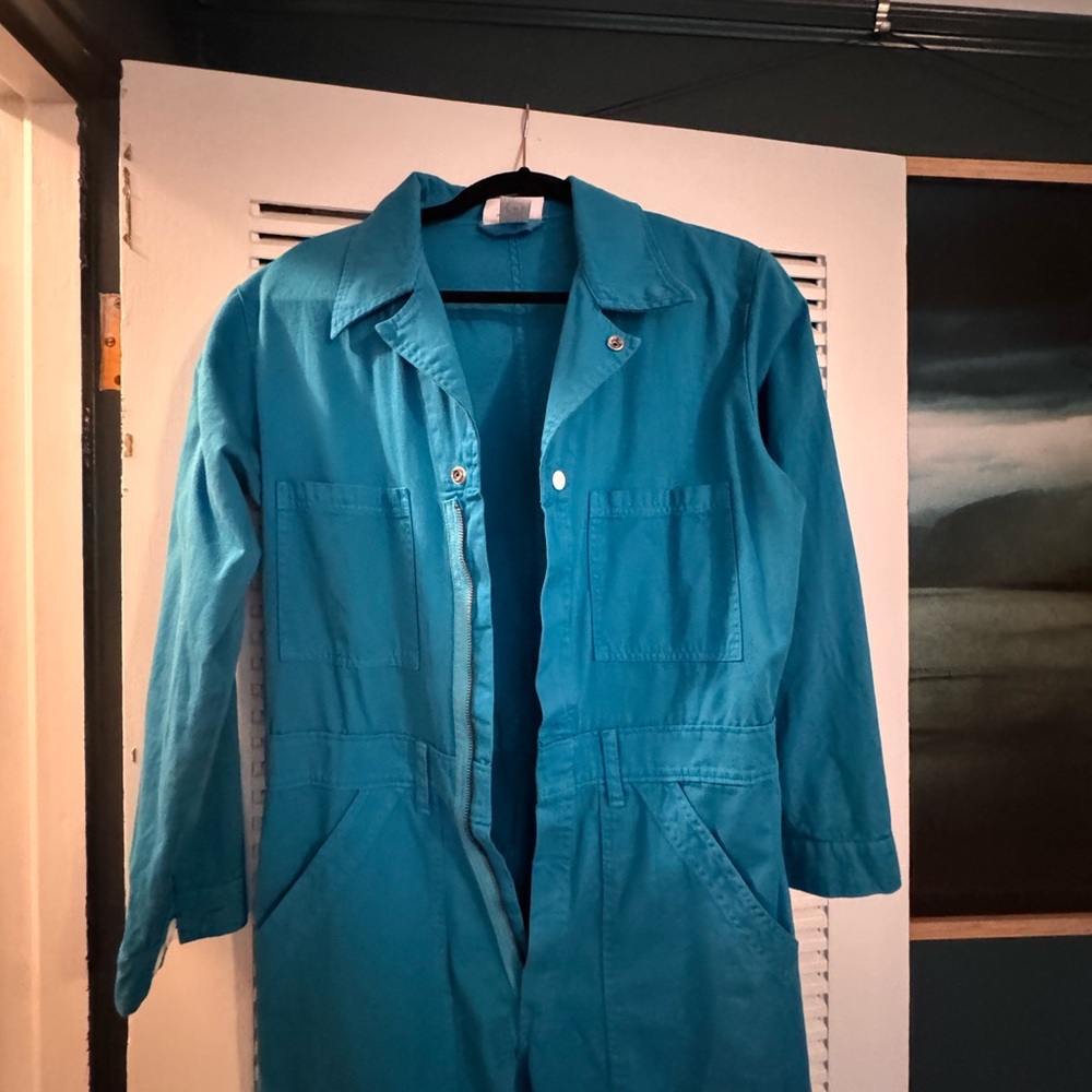 Big bud press rare blue long sleeve jumpsuit / M